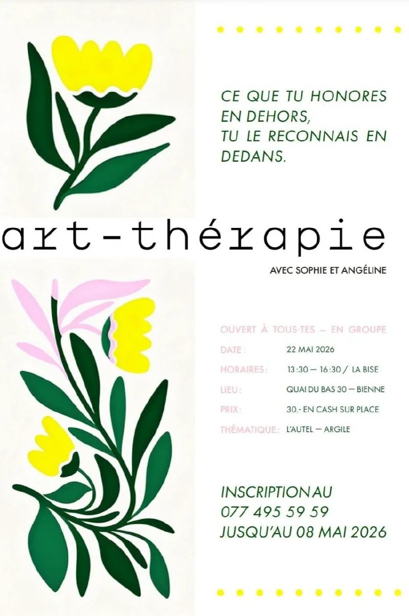 Kunsttherapie — mit Sophie und Angéline